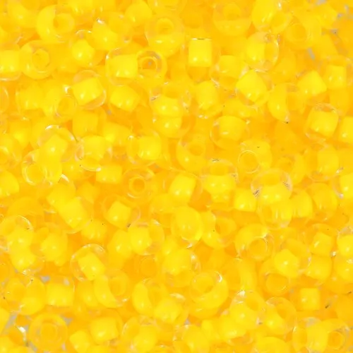 Preciosa Seed Beads 8/0 3 mm - Terra Intensive - Yellow Lined x20g