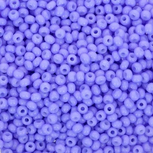Preciosa Seed Beads 11/0 2 mm - Solgel - Blue 3 Dyed Chalkwhite x20g
