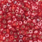 Preciosa Perles rocailles 8/0 3 mm - Mix Red x20g