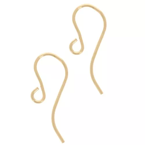 11mm Earwires - Gold filled x2