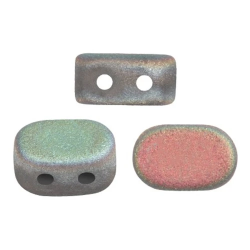 4x6mm Lipsi® Glass beads by Puca® - Full Vitrail Mat x10g