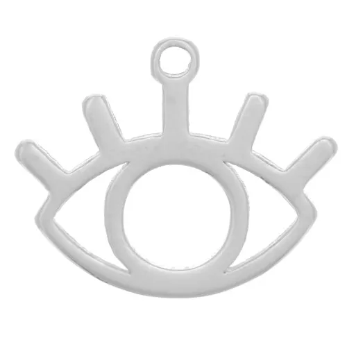 10x12mm Openwork Eye Charm x1