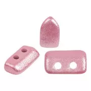 2x5mm Glass beads Piros® by Puca® - Pink Pearl x10g