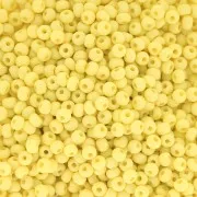 Preciosa Seed Beads 11/0 2 mm - Permalux Light Yellow Matte x 20 g