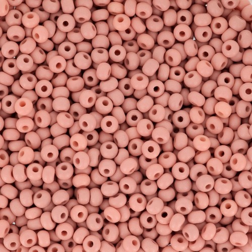Preciosa Seed Beads 11/0 2 mm - Permalux Light Brown Matte x20g