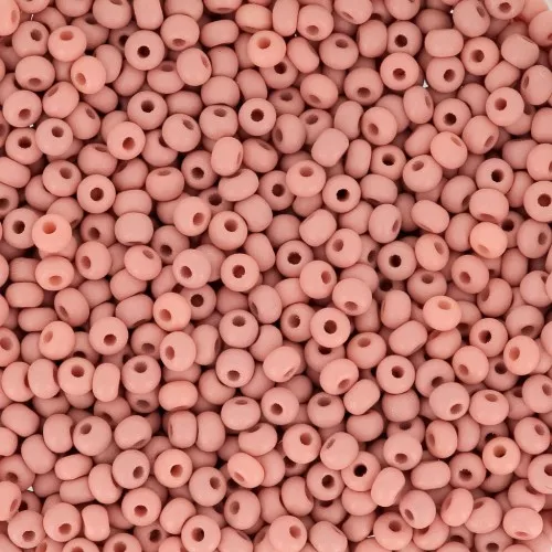 Preciosa Seed Beads 11/0 2 mm - Permalux Light Brown Matte x20g