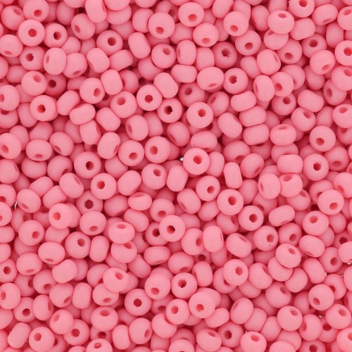 Preciosa Seed Beads 11/0 2 mm - Permalux Pink Matte x20g