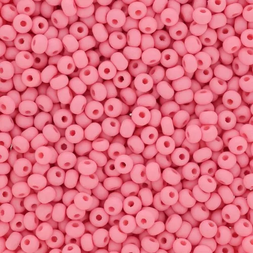 Preciosa Seed Beads 11/0 2 mm - Permalux Pink Matte x20g