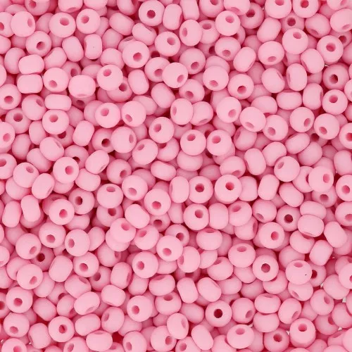 Preciosa Seed Beads 11/0 2 mm - Permalux Light Pink Matte x20g