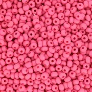 Preciosa Seed Beads 11/0 2 mm - Permalux Fuchsia Matte x 20 g