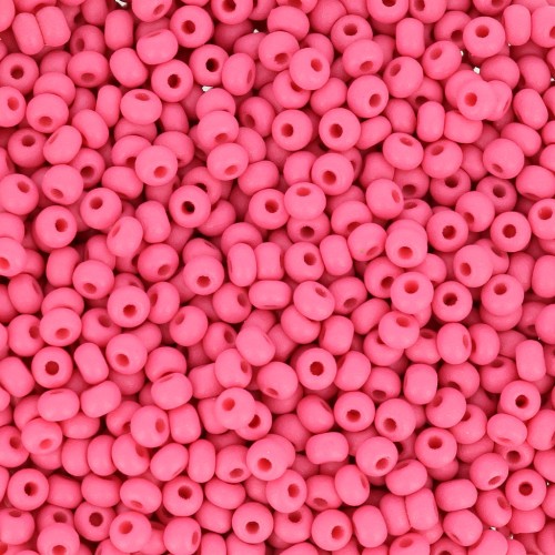 Preciosa Seed Beads 11/0 2 mm - Permalux Fuchsia Matte x 20 g
