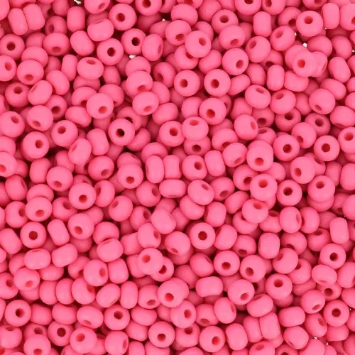 Preciosa Seed Beads 11/0 2 mm - Permalux Fuchsia Matte x 20 g