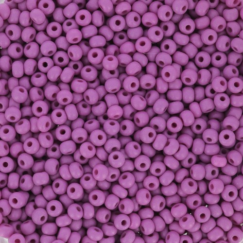 Preciosa Seed Beads 11/0 2 mm - Permalux Purple Matte x20g