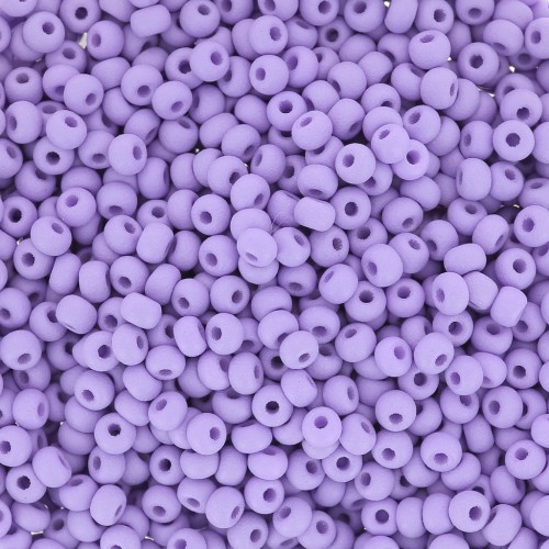 Preciosa Seed Beads 11/0 2 mm - Permalux Lavender Matte x20g