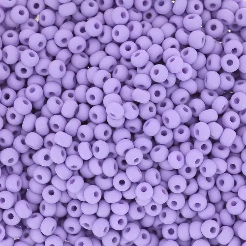 Preciosa Seed Beads 11/0 2 mm - Permalux Lavender Matte x20g