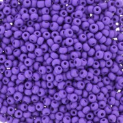Preciosa Seed Beads 11/0 2 mm - Permalux Dark Violet Matte x20g