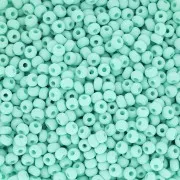 Preciosa Seed Beads 11/0 2 mm - Permalux Mint Matte x20g