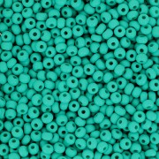 Preciosa Seed Beads 11/0 2 mm - Permalux Sea Green Matte x 20 g
