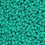 Preciosa Seed Beads 11/0 2 mm - Permalux Sea Green Matte x 20 g