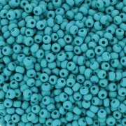 Preciosa Seed Beads 11/0 2 mm - Permalux Teal Matte x20g