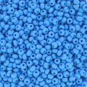 Preciosa Seed Beads 11/0 2 mm - Permalux Dark Turquoise Matte x20g