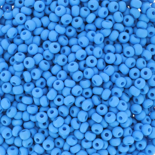Preciosa Seed Beads 11/0 2 mm - Permalux Dark Turquoise Matte x20g