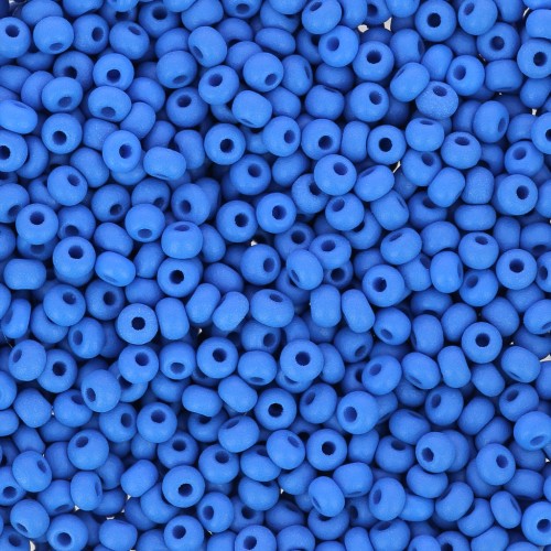 Preciosa Seed Beads 11/0 2 mm - Permalux Blue Matte x20g