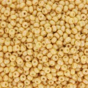 Preciosa Seed beads 11/0 2 mm - Permalux Yellow Brown x20g