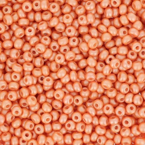 Preciosa Seed Beads 11/0 2 mm - Permalux Apricot x20g