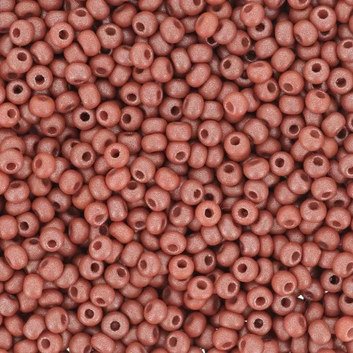 Preciosa Seed Beads 11/0 2 mm - Permalux Brown x 20 g