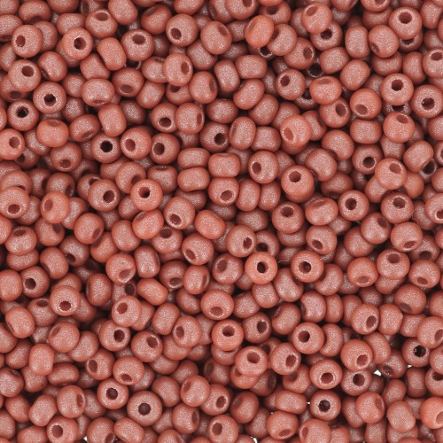 Preciosa Seed beads 11/0 2 mm - Permalux Brown x20g