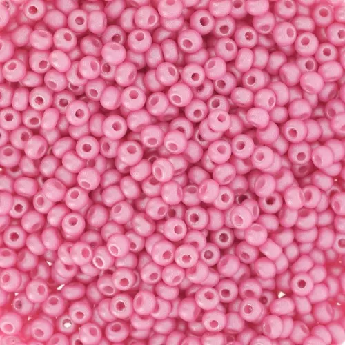 Preciosa Seed Beads 11/0 2 mm - Permalux Light Pink x20g