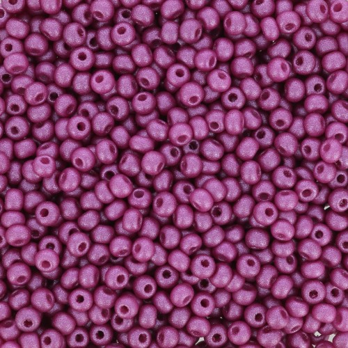 Preciosa Seed beads 11/0 2 mm - Permalux Purple x20g