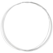 0,40mm 999/1000 Pure Silver half-hard round wire for settings x 2m|raw }}
