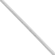 Serpentine Chain 1.5mm 925 Sterling Silver x1m