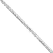Serpentine Chain 1.5mm 925 Sterling Silver x1m