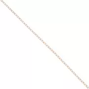Cable chain chain 1.7 mm - Rose Gold filled x 50 cm