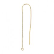 Gold filled Earthread 48+40mm x2