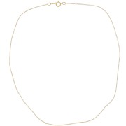 Gold filled Choker Cable chain links 1.1mm x 41.5cm