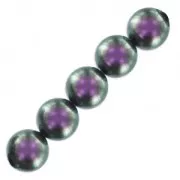 PureCrystal 5810 Pearls 3mm Iridescent Purple Pearl x20