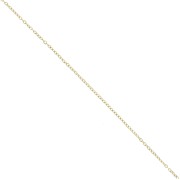 1.7 mm 304L Stainless steel cable mesh chain - Gold Tone x10m