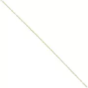 1.7 mm 304L Stainless steel cable mesh chain - Gold Tone x10m