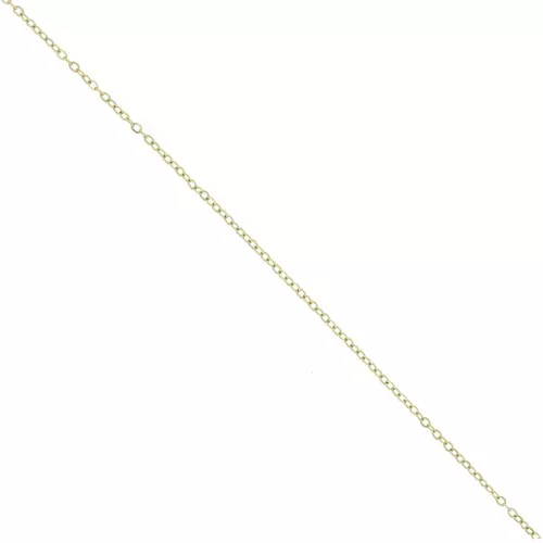 Forçat chain 1.7 mm - Stainless steel 304L Gold x10m
