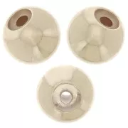 4mm stopper bead with 1mm hole - Gold Filled x20