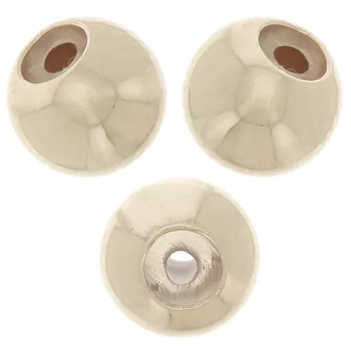 4mm stopper bead with 1mm hole - Gold Filled x20