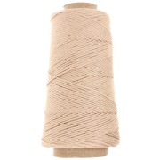 Organic Cotton Detox XL combed macramé cotton cord spool - Blush x200m|raw }}