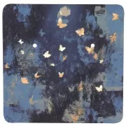 Pack of 50 6x6cm earring cards - Moth x1