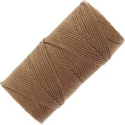 0.4mm C-LON Fine Weight Bead Cord - Chestnut x45m