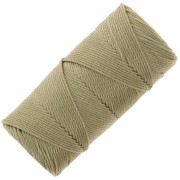 0.4mm C-LON Fine Weight Bead Cord - Khaki x45m|raw }}