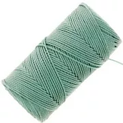 0.4mm C-LON Fine Weight Bead Cord - Sage x45m